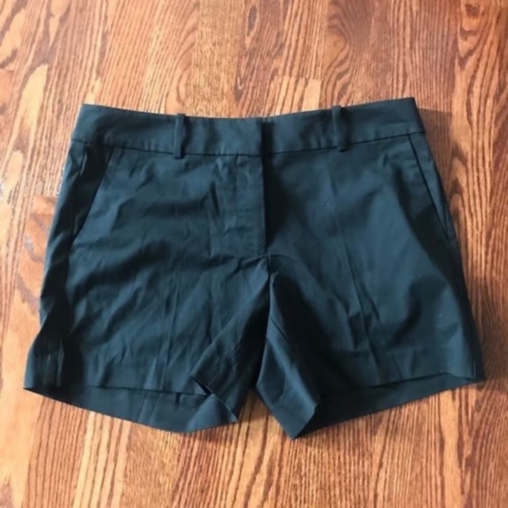 WOMENS ANN TAYLOR THE 5" INSEAM SHORT BLACK SHORTS cotton/spandex Size 8 NWT NEW